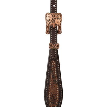 Weaver Leather Western Floral Browband Headstall